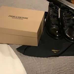 Zadig & Voltaire combat boots